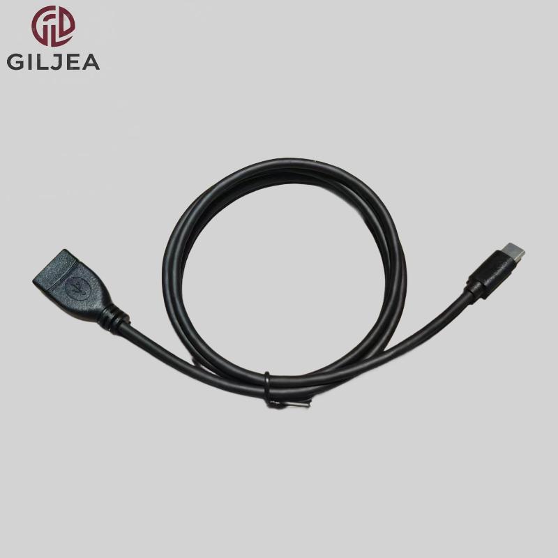 USB A F TO TYPE C M OTG CABLE