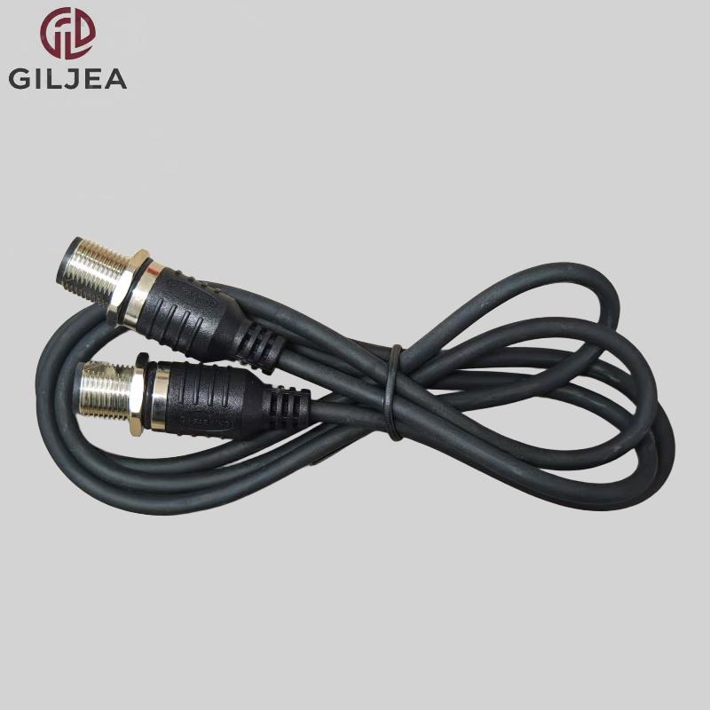 PU M12 4P 방수형 CABLE