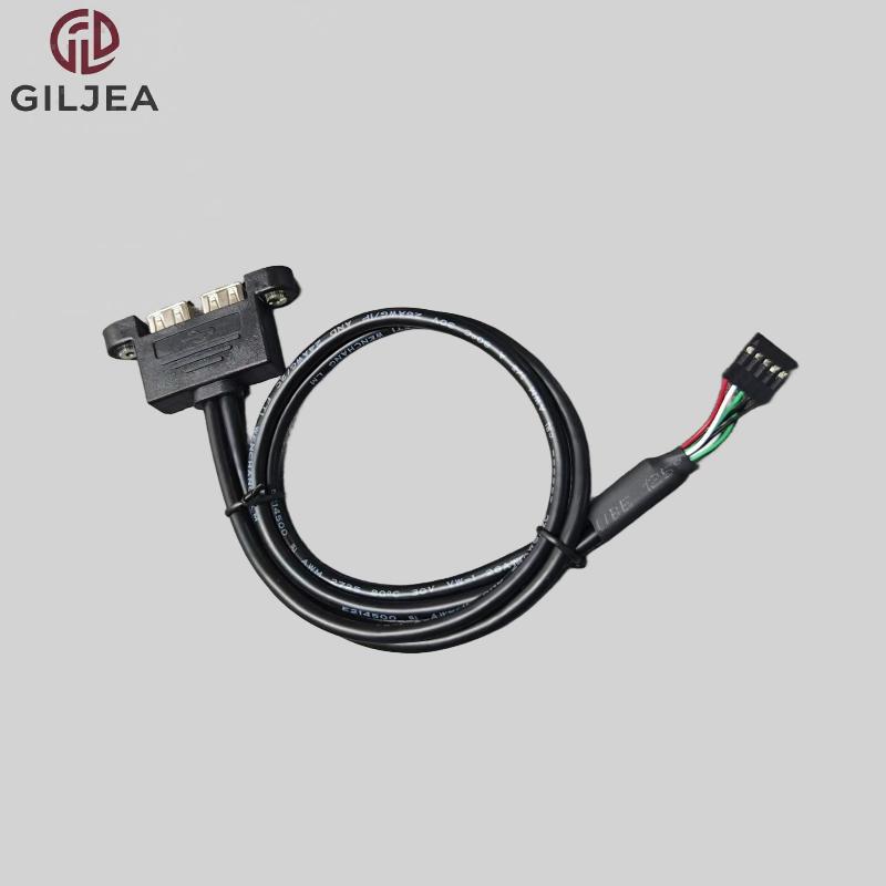 USB AF*2 TO 2.54 10PIN CABLE