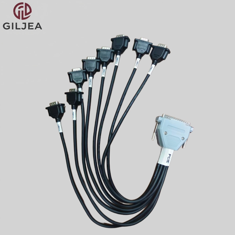 DB62 TO DB9*8 장비 CABLE