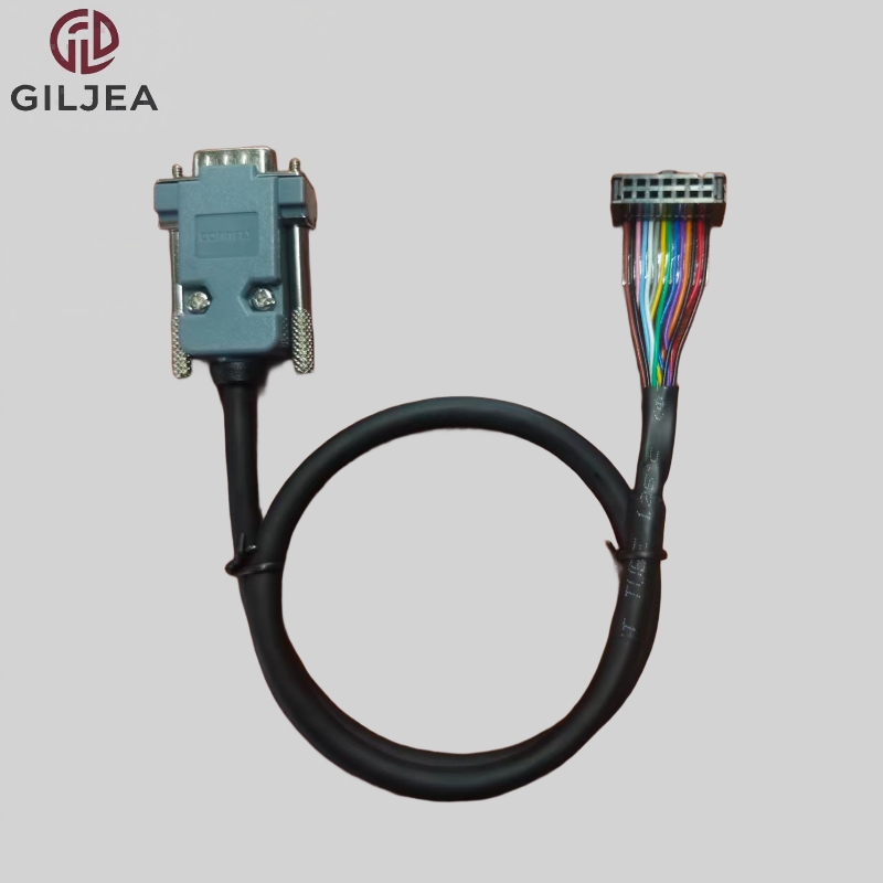 VGA15PIN TO  라미네이팅 IDC 14PIN HARNESS