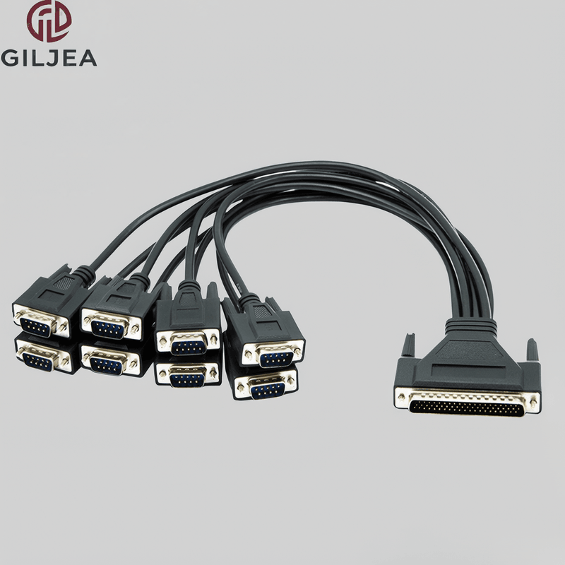 DB62 TO DB9*8 Y CABLE