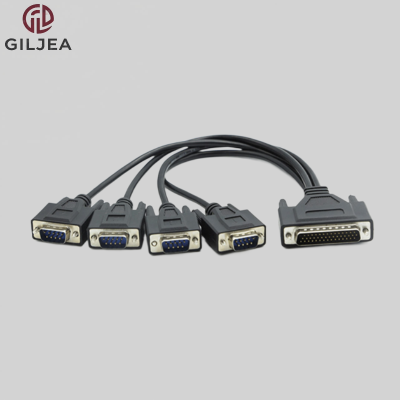 DB44 TO DB9*4 Y CABLE