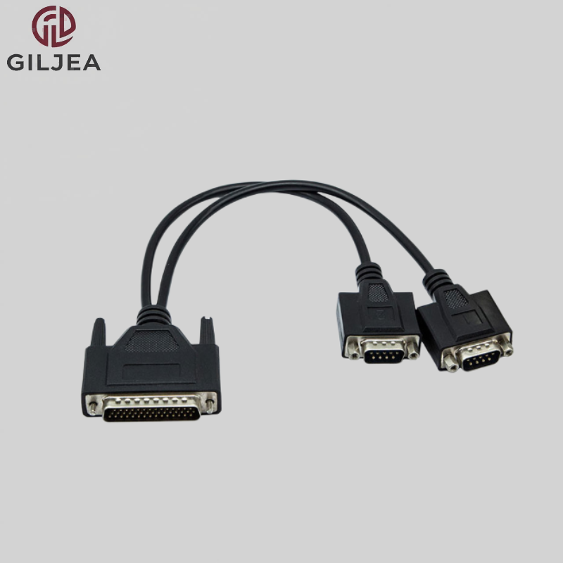 DB25 TO DB9*2 Y CABLE